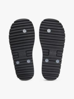Jelly Cleat Wedge Flip-Flops — White 5