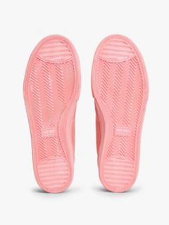 Archive Flag Stripe Washed Canvas Trainers — Pink 5