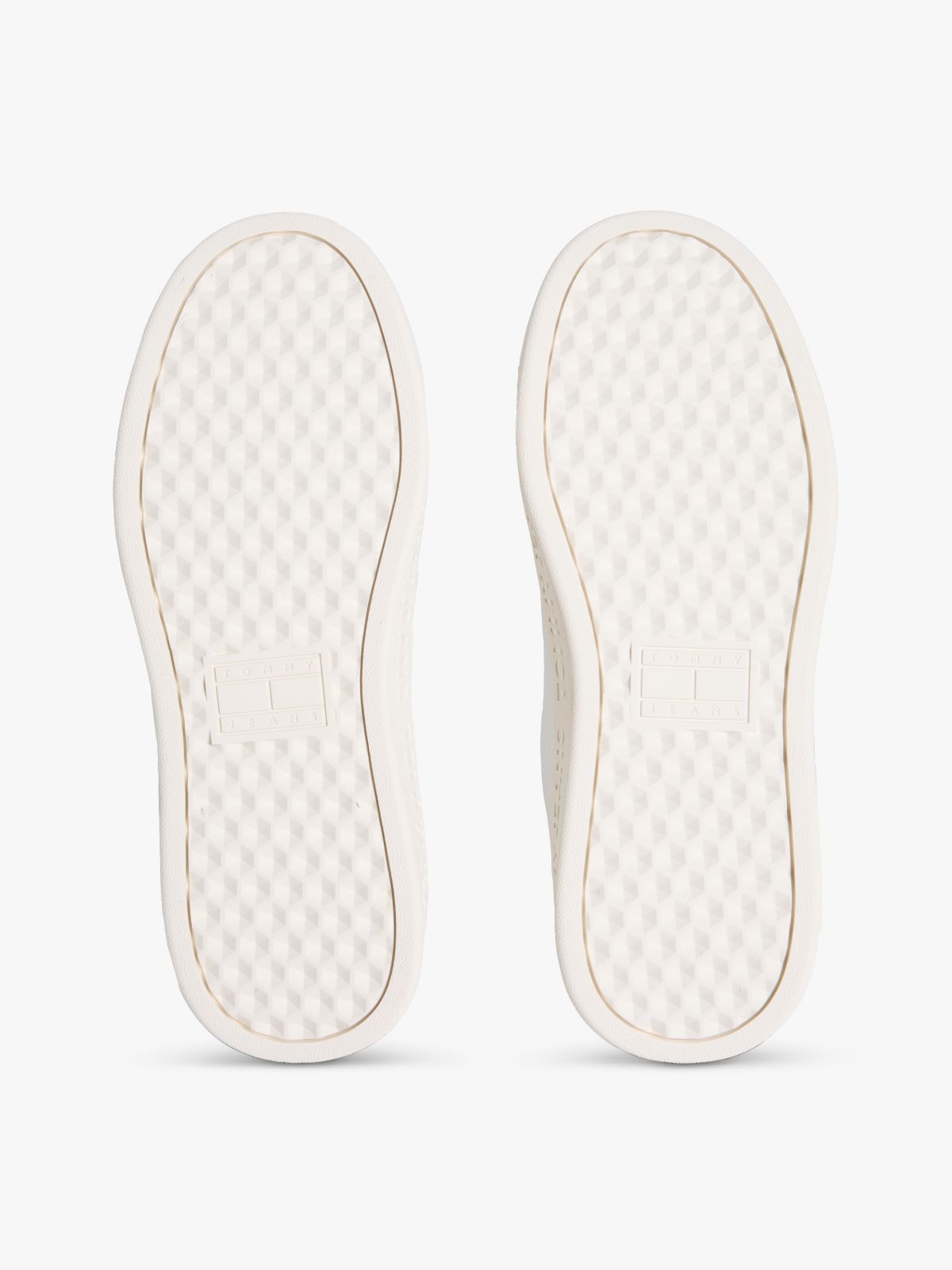 Debossed Logo Cupsole Trainers With Leather — Pink