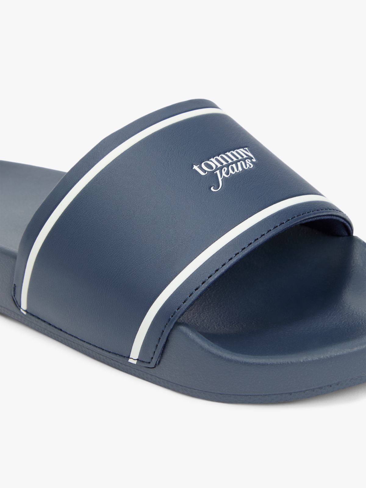 Logo Contoured Pool Slides — Blue