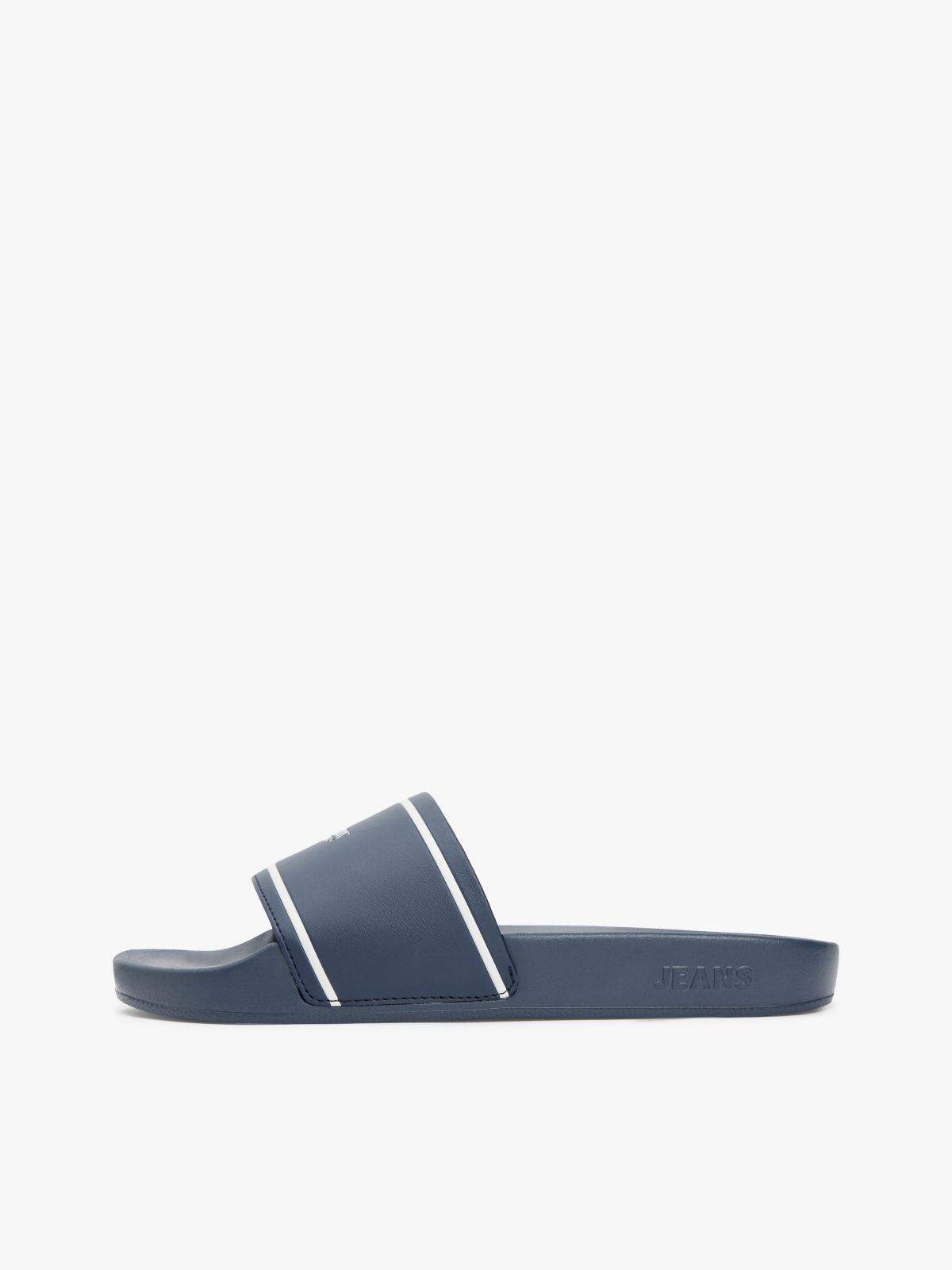 Logo Contoured Pool Slides — Blue