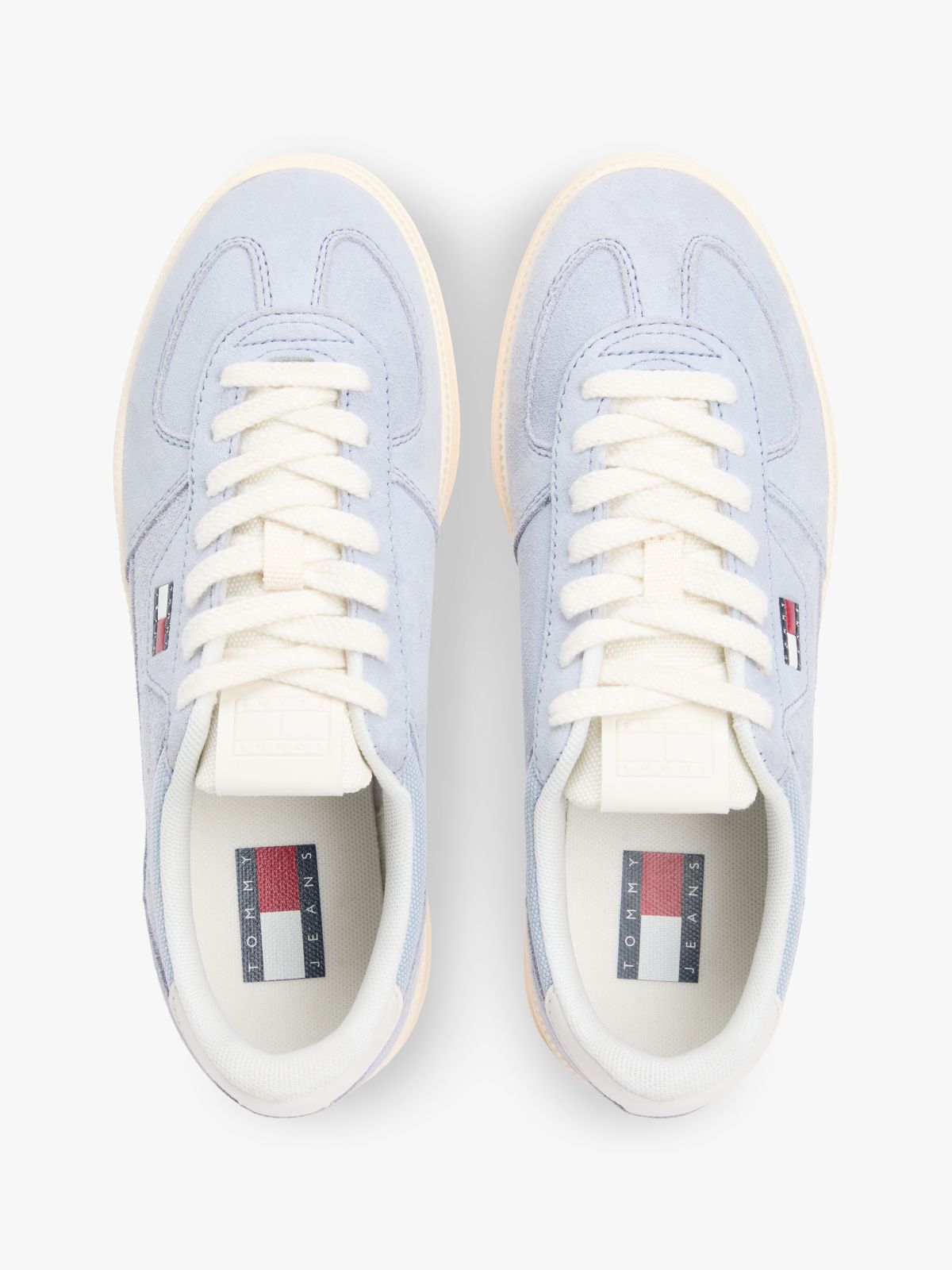 The Greenwich Suede Chunky Trainers — Blue