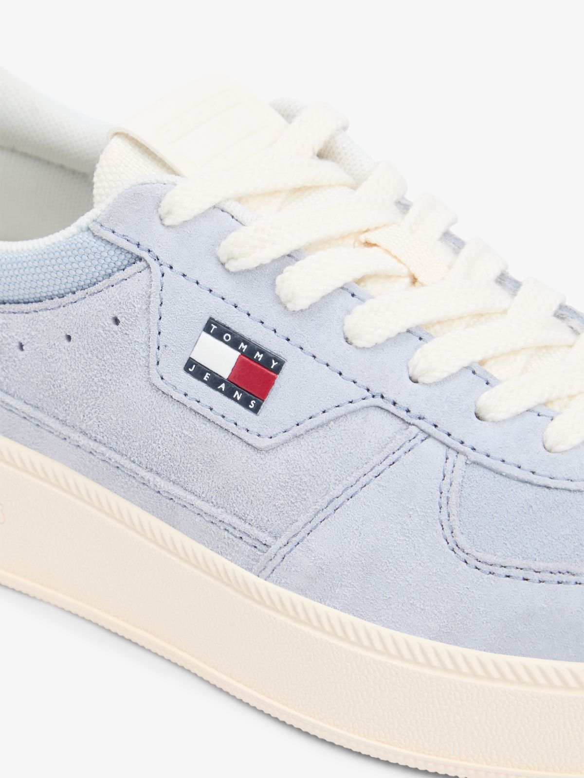The Greenwich Suede Chunky Trainers — Blue