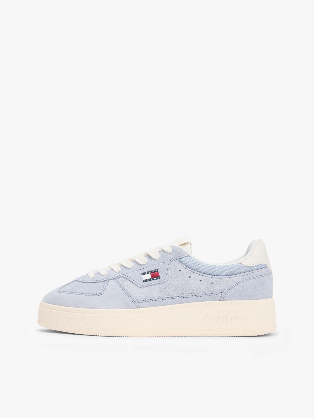 The Greenwich Suede Chunky Trainers — Blue