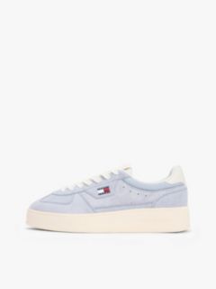 The Greenwich Suede Chunky Trainers — Blue 7
