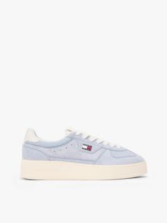 The Greenwich Suede Chunky Trainers — Blue 1