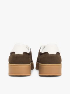 The Greenwich Suede Chunky Trainers — Brown 4