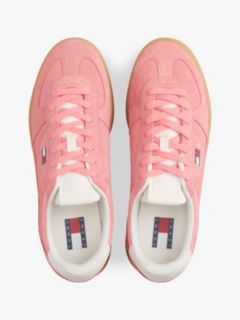 The Greenwich Suede Chunky Trainers — Pink 3