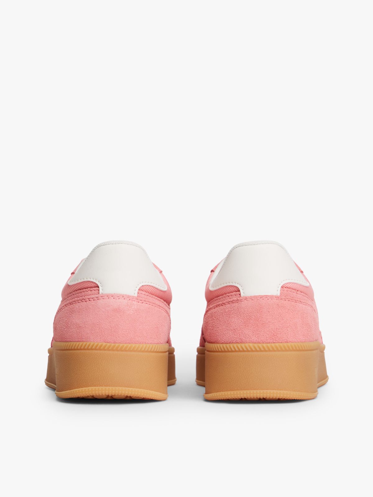 The Greenwich Suede Chunky Trainers — Pink