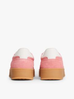 The Greenwich Suede Chunky Trainers — Pink 4