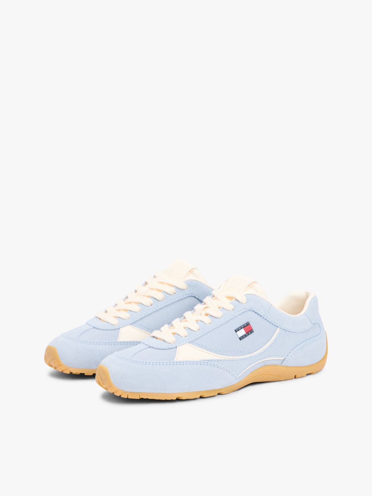 Suede Cleat Archive Runner Trainers — Blue