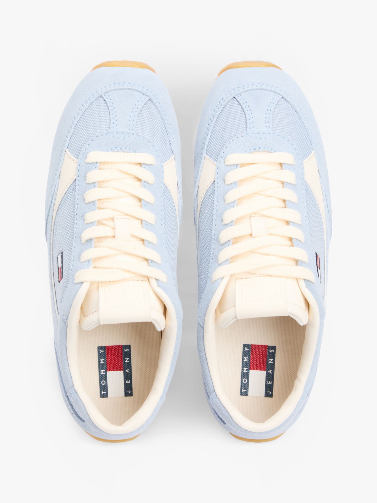Suede Cleat Archive Runner Trainers — Blue
