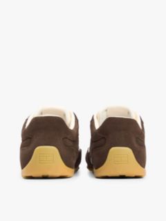 Suede Cleat Archive Runner Trainers — Brown 4
