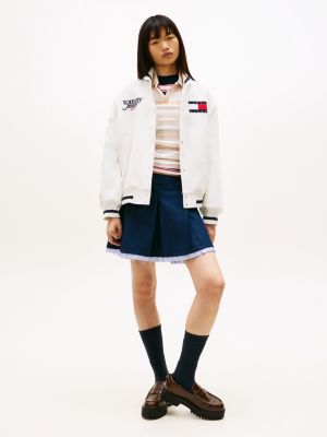 brown archive leather chunky cleat loafers for women tommy jeans