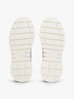 Logo Tab Platform Cleat Trainers — Blue 5