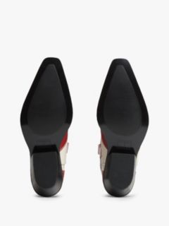 Archive Leather Cowboy Boots — Multi 5