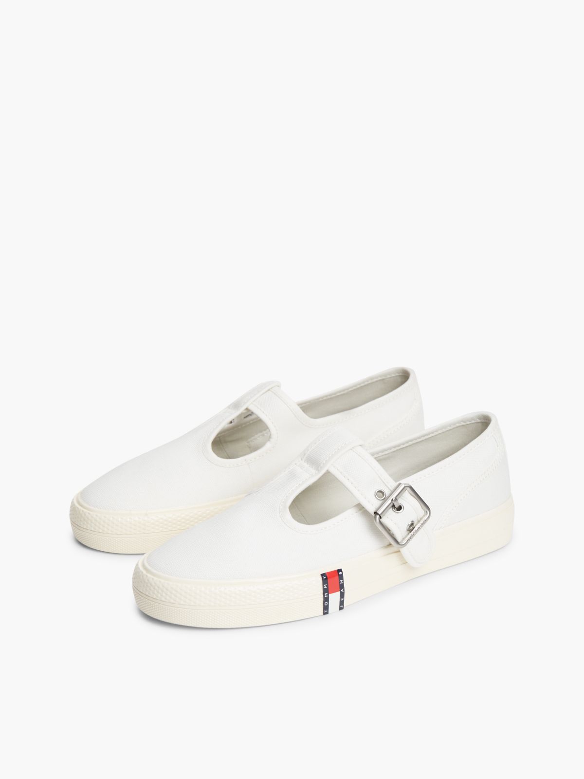 Archive Mary Jane Buckle Trainers — White