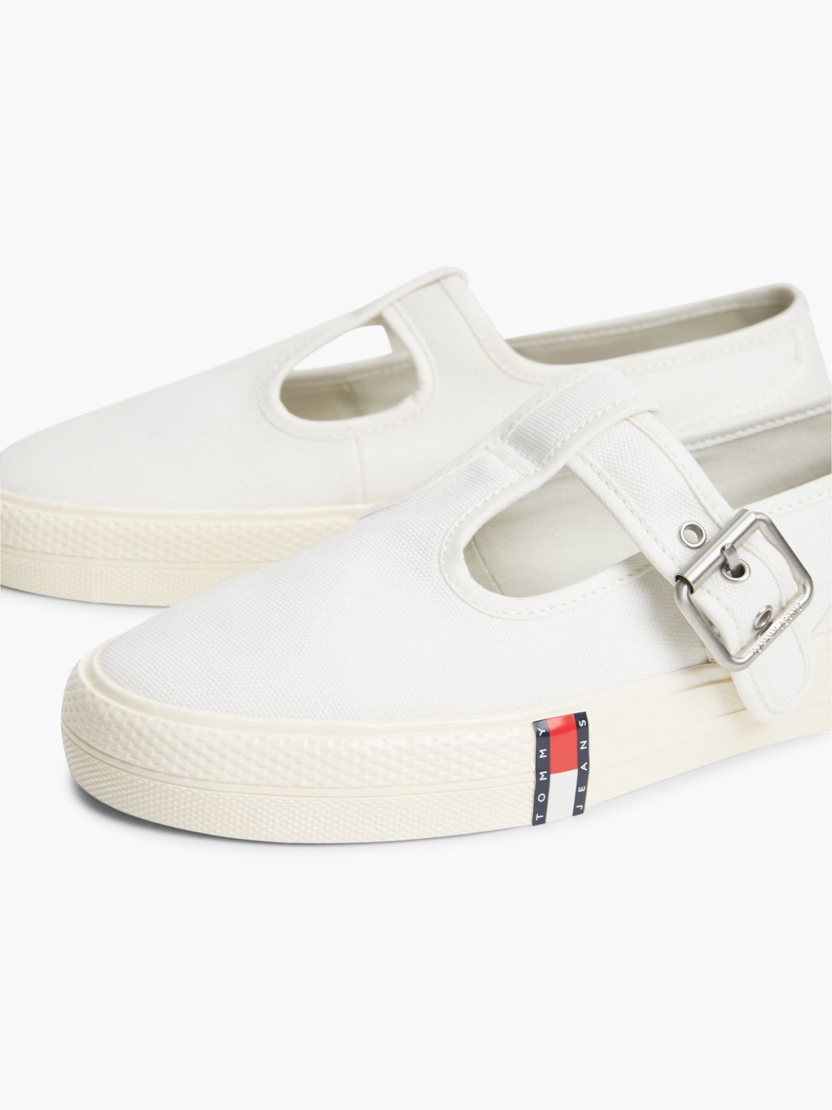 Archive Mary Jane Buckle Trainers — White