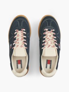The Greenwich Suede Cupsole Trainers — Blue 3