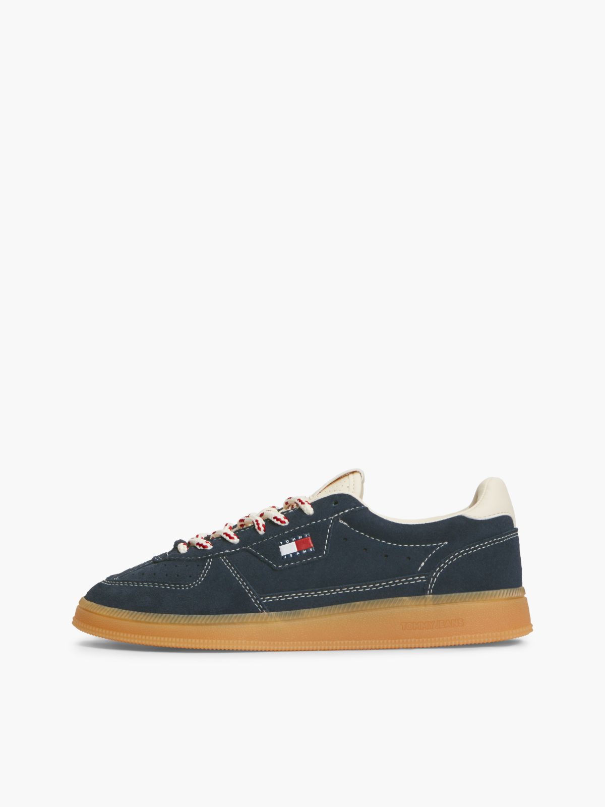 The Greenwich Suede Cupsole Trainers — Blue