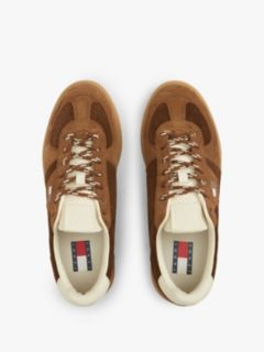 The Greenwich Suede Cupsole Trainers — Brown 3