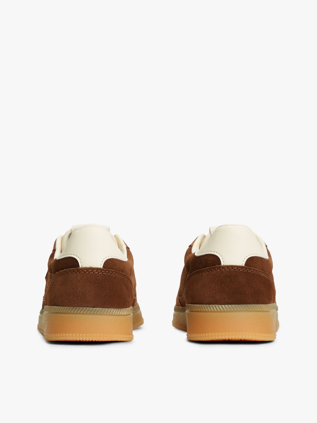 The Greenwich Suede Cupsole Trainers — Brown