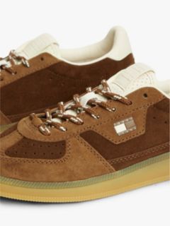 The Greenwich Suede Cupsole Trainers — Brown 6