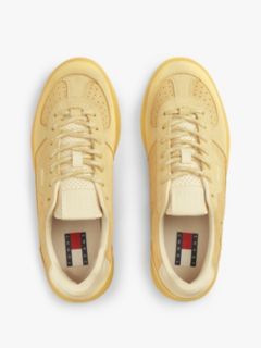 The Greenwich Suede Cupsole Trainers — Yellow 3