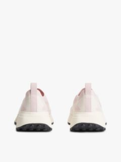 Logo Knit Cleat Slip-On Trainers — Pink 4