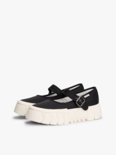 Mary Jane Platform Trainers — Black 2