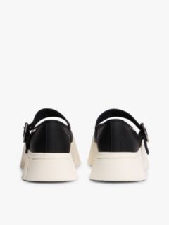 Mary Jane Platform Trainers — Black 4