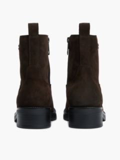 Suede Soft Outsole Chelsea Boots — Brown 4