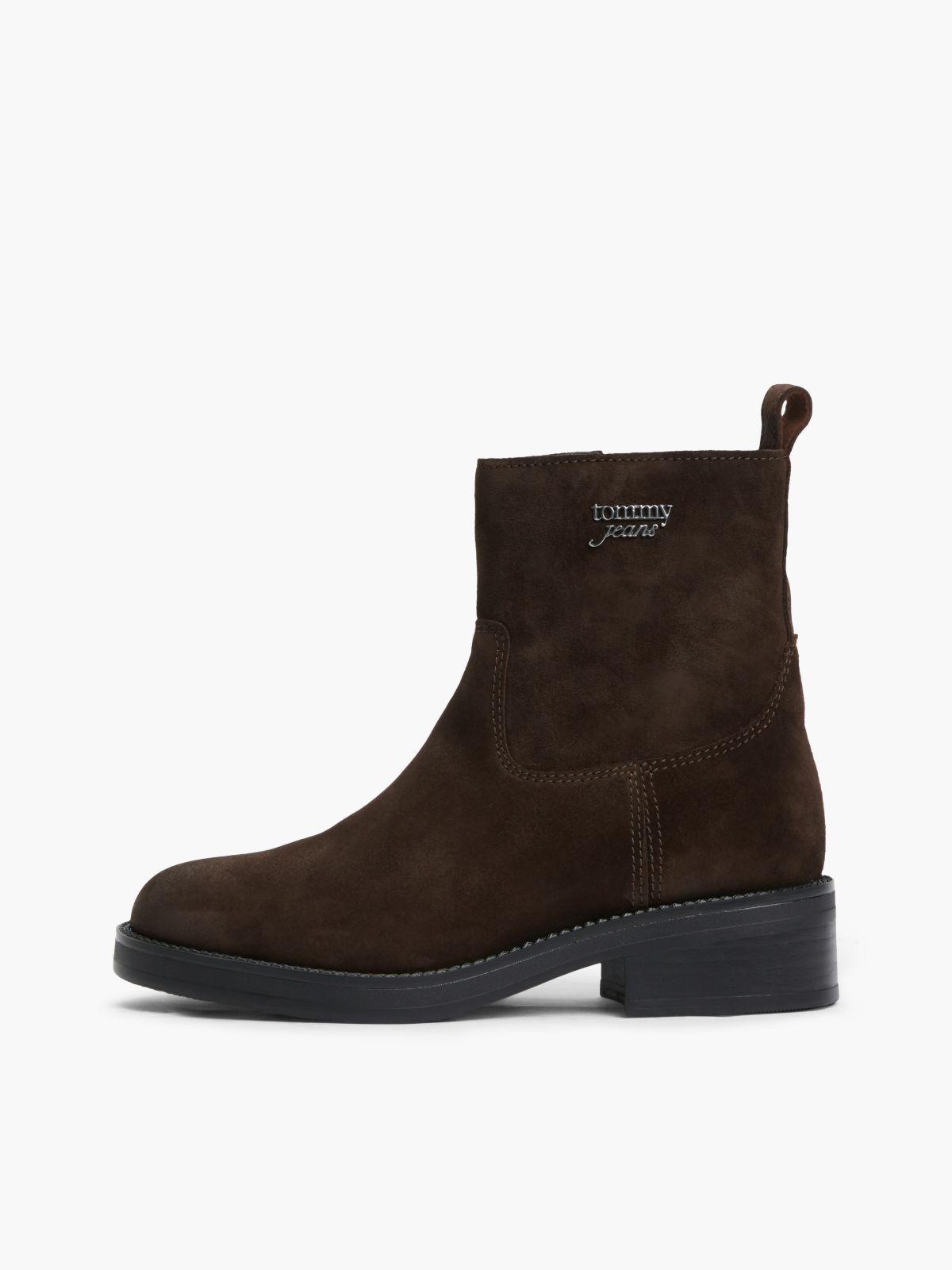 Suede Soft Outsole Chelsea Boots — Brown