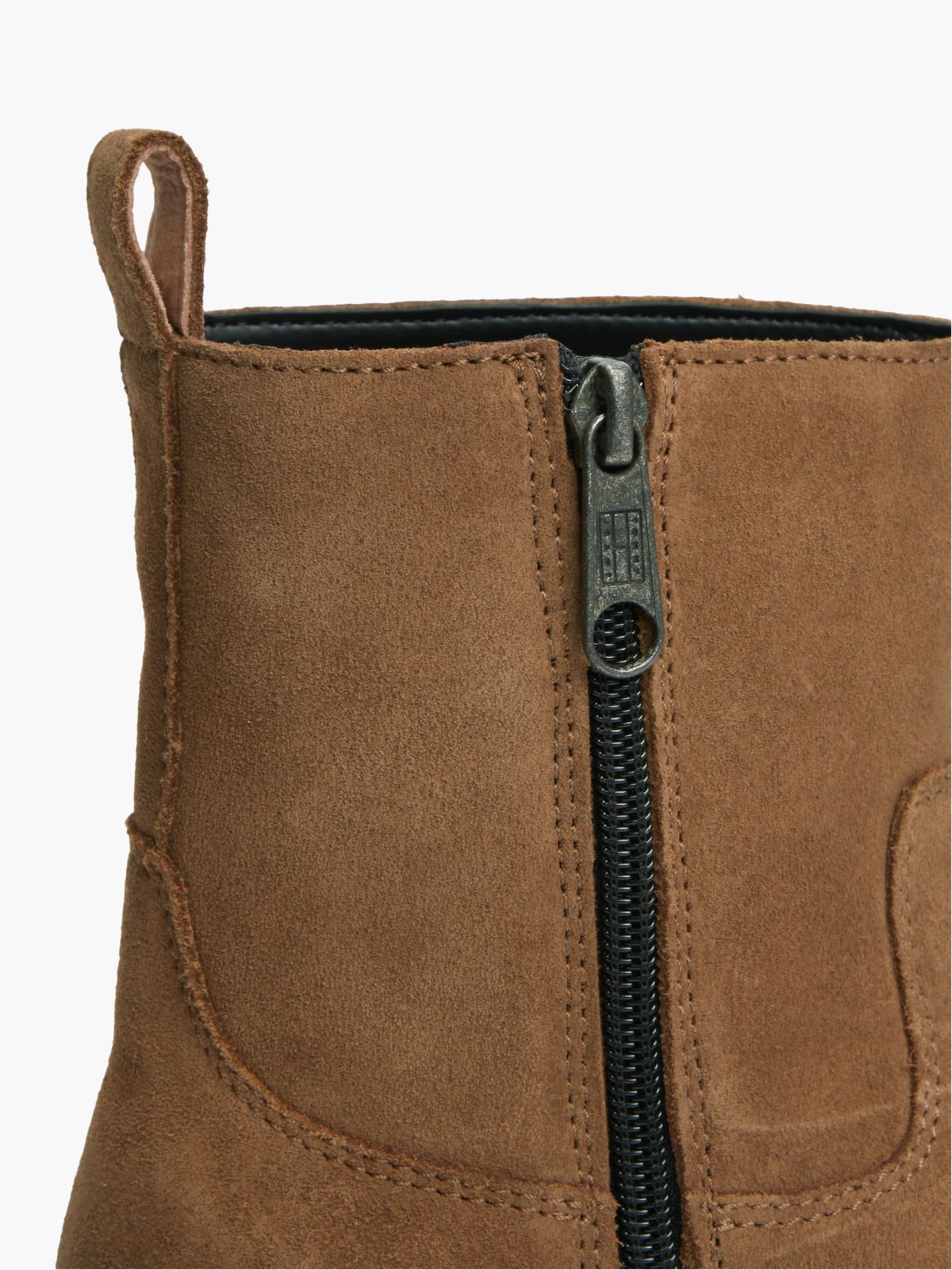Suede Soft Outsole Chelsea Boots — Brown