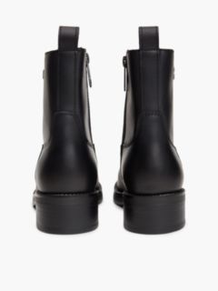 Leather Soft Outsole Chelsea Boots — Black 4