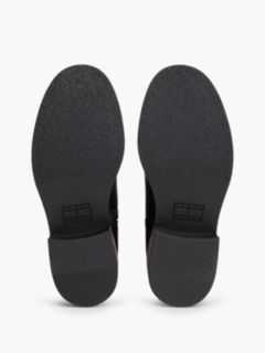 Leather Soft Outsole Chelsea Boots — Black 5