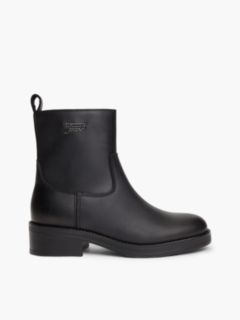 Leather Soft Outsole Chelsea Boots — Black 1