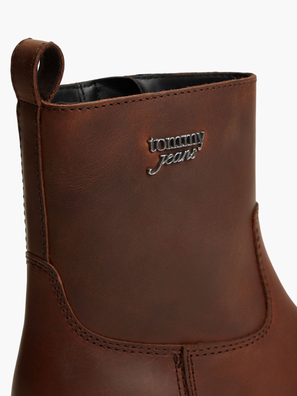 Leather Soft Outsole Chelsea Boots — Brown