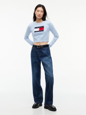 black archive leather contrast penny loafers for women tommy jeans