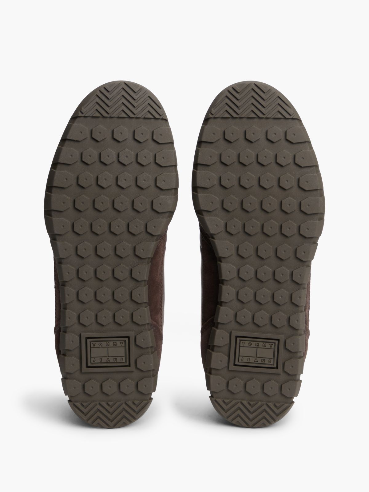 Leather Cleat Low Profile Trainers — Brown
