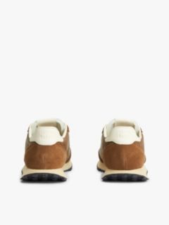 Archive Retro Trainers With Leather — Brown 4