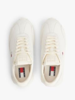 Archive Retro Trainers With Leather — White 3