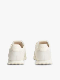 Archive Retro Trainers With Leather — White 4
