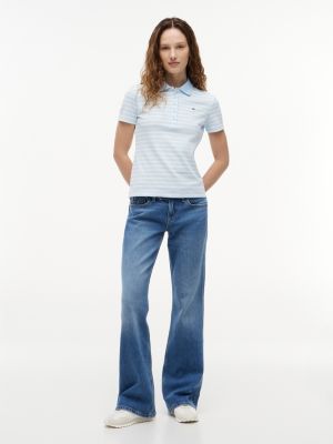 biały buty sportowe archive w stylu retro z domieszką skóry dla kobiety - tommy jeans