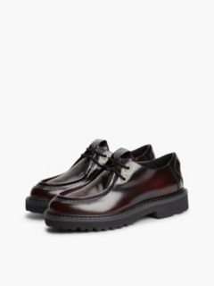 Archive Leather Cleat Derby Shoes — Brown 2