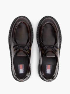 Archive Leather Cleat Derby Shoes — Brown 3