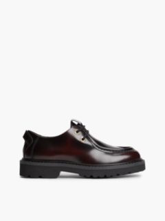 Archive Leather Cleat Derby Shoes — Brown 1