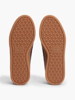 The Greenwich Croco-Print Leather Trainers — Brown 5