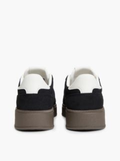 The Greenwich Suede Logo Charm Trainers — Black 4