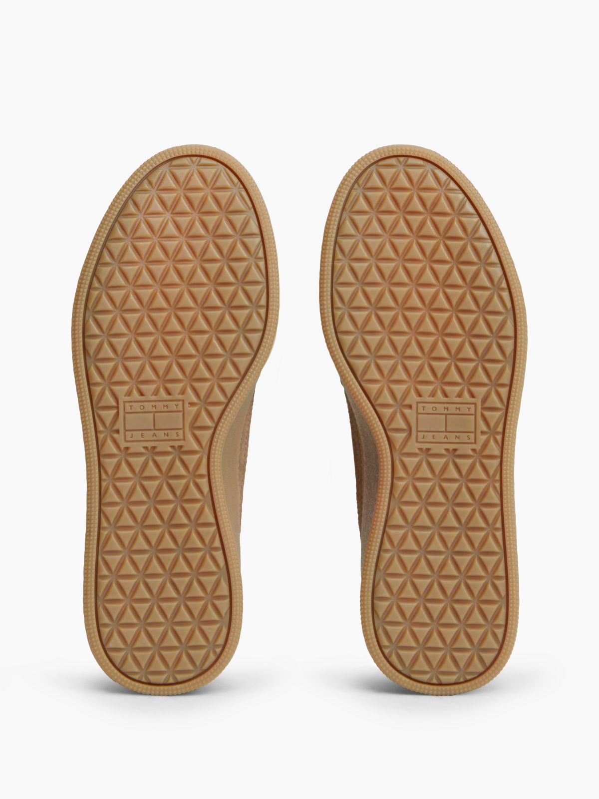 The Greenwich Suede Logo Charm Trainers — Brown